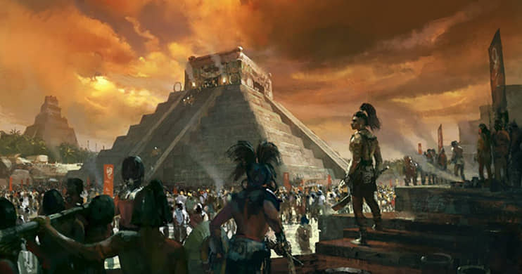 aztecs and mayans